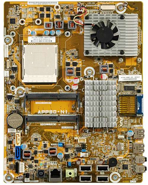HP 618068-001 SYSTEM BOARD ALBERTA-U RS880M/SB820M NIAGARA. REFURBISHED. IN STOCK.