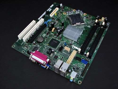 DELL GM819 P4 SYSTEM BOARD FOR OPTIPLEX 755 SMT. REFURBISHED. IN STOCK.