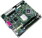 DELL KW628 SYSTEM BOARD, SOCKET 775, FOR OPTIPLEX 745. REFURBISHED. IN STOCK.