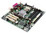 INTEL - SOCKET 478 800FSB PRESCOTT 4DDR AUD VDO GBE SATA MOTHERBOARD C28705 (BLKD865GLCL). REFURBISHED. IN STOCK.