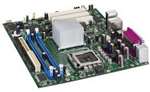INTEL D865GSAL MOTHERBOARD LGA775 800FSB PRESCOTT 2DDR AUD VDO SATA UATX. REFURBISHED. IN STOCK.