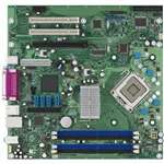 INTEL D945PAW MBTX MOTHERBOARD SOCKET 775 800MHZ FSB 4GB (MAX) DDR2 SERAM SUPPORT AVL (D945PAW). REFURBISHED. IN STOCK.