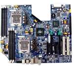 HP 591184-001 1333MHZ SYSTEM BOARD ITEL TYLBRG FOR Z600 WORKSTATION PC. REFURBISHED. IN STOCK.