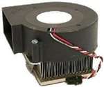 DELL N1240 DC 12V 1.35A 97X33MM HEATSINK FAN ASSEMBLY FOR DIMENSION OPTIPLEX 240 260 270. REFURBISHED. IN STOCK.