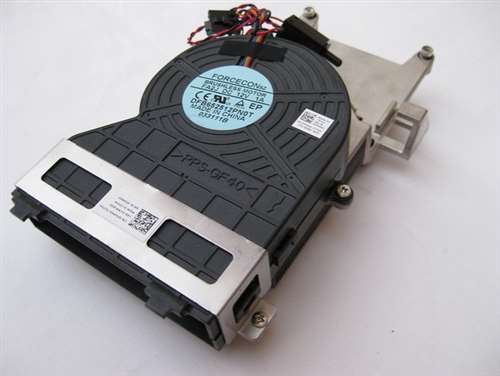 DELL J50GH HEATSINK FAN ASSEMBLY FOR OPTIPLEX GX790-990 SFF. REFURBISHED. IN STOCK.