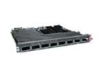 CISCO WS-X6708-10G-3C 8-PORT 10 GIGABIT ETHERNET MODULE WITH DFC3C REQ. X2 - EXPANSION MODULE - 10 GIGABIT ETHERNET - 10GBASE-X - 8 PORTS. REFURBISHED. IN STOCK.