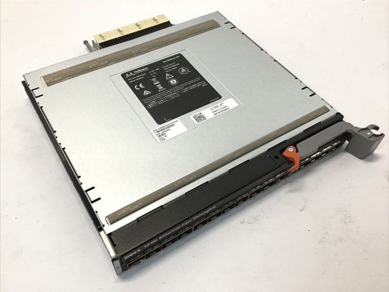DELL M1601P 16 PORT 10GBE ETHERNET PASS THROUGH MODULE FOR POWEREDGE M1000E-SERIES. REFURBISHED. IN STOCK.
