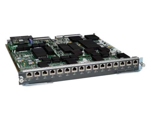 CISCO WS-X6716-10T-3CXL 16-PORT 10 GIGABIT ETHERNET MODULE WITH DFC3CXL EXPANSION MODULE - 16 PORTS. REFURBISHED. IN STOCK.