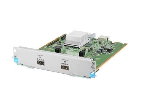 HP J9996A 2-PORT 40GBE QSFP+ V3 ZL2 EXPANSION MODULE. BULK SPARE. IN STOCK.