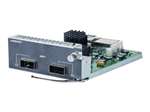 HP JH155-61001 5510 QSFP+ 2-PORT EXPANSION MODULE. BULK. IN STOCK.