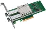 INTEL E10G42BFSRG1P5 10GB 2 PORTS PCI-E LOW PROFILE SERVER ADAPTER. REFURBISHED. IN STOCK.