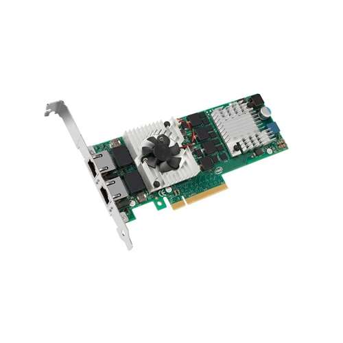 DELL 540-11070 INTEL X540-T2 DUAL-PORT 10GB 10GBASE-T PCI-E LOW-PROFILE. BULK. IN STOCK.