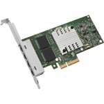 INTEL E1G44HTBLK ETHERNET SERVER ADAPTER I340-T4 - PCI EXPRESS X4 - 4 PORT - 10/100/1000BASE-T - INTERNAL - FULL-HEIGHT, LOW-PROFILE. SINGLE PACK. REFURBISHED. IN STOCK.