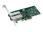 INTEL EXPI9402PFBLK PRO/1000 PF DUAL PORT SERVER ADAPTER - PCI EXPRESS X4 - 1000BASE-SX - FULL-HEIGHT, LOW-PROFILE. BULK WITH BOTH BRACKETS. IN STOCK.