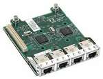 DELL FM487 BROADCOM 5720 QUAD PORT ETHERNET 1GBE RACK NETWORK DAUGHTER CARD. BULK. IN STOCK.