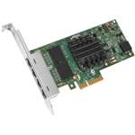 DELL I350T4-DELL SERVER ADAPTER PCI EXPRESS 2.0 X4 - 4 PORTS NETWORK ADAPTER. REFURBISHED. IN STOCK.