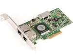 DELL BROADCOM 5709 DUAL PORT PCI-E NETWORK CARD (U671R). REFURBISHED. IN STOCK.
