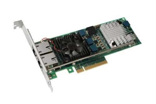 DELL WDFH0 10GB DUAL PORT ETHERNET SERVER ADAPTER WITH BOTH BRACKET. REFURBISHED. IN STOCK.