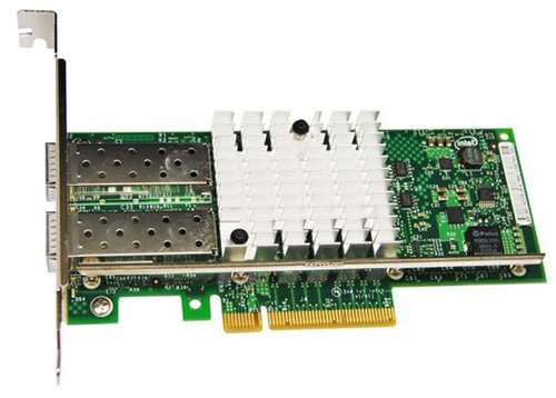 INTEL X520-DA2 10 GIGABIT ETHERNET SERVER ADAPTER NETWORK ADAPTER - PCI EXPRESS. REFURBISHED. IN STOCK.