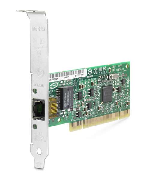 HP - INTEL PRO 1000 GT PCIE 10/100/1000BASE-T COPPER BASED GIGABIT ETHERNET LAN ADAPTER CARD (413090-001). REFURBISHED. IN STOCK.