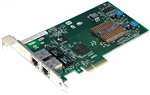 DELL XF111 PRO/1000 PT DUAL PORT SERVER ADAPTER WITH STANDARD BRACKET. REFURBISHED. IN STOCK.