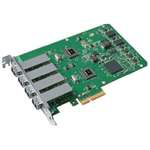 INTEL EXP19404PT PRO/1000 QUAD PORT PCIE NIC ADAPTER. REFURBISHED. IN STOCK.