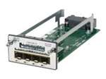 CISCO C3KX-NM-1G NETWORK MODULE - GIGABIT ETHERNET - 4 PORTS - FOR CATALYST 3560X-24, 3560X-48, 3750X-12, 3750X-24, 3750X-48. REFURBISHED. IN STOCK.