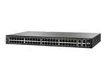 CISCO SRW2048-K9 SMALL BUSINESS SG300-52 - SWITCH - L3 - MANAGED - 50 X 10/100/1000 + 2 X COMBO GIGABIT SFP - DESKTOP, RACK-MOUNTABLE. BULK. IN STOCK