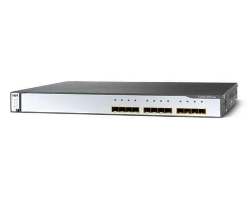 CISCO WS-C3750G-12S-E CATALYST 3750G 12-PORT SFP-BASED GIGABIT 10/100/1000 SWITCH (ENH). REFURBISHED.IN STOCK.