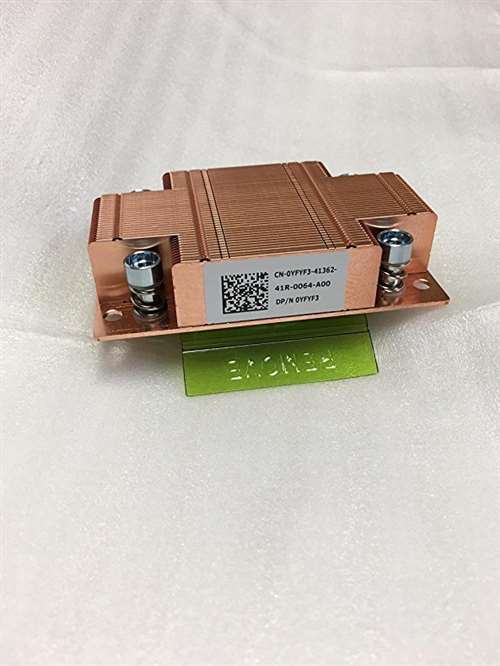 DELL YFYF3 CPU HEATSINK 61MM FOR POWEREDGE FC620. USED. IN STOCK.