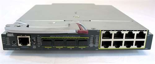 HP WS-CBS3020-HPQ CISCO CATALYST 3020 BLADE SWITCH 16 PORTS 10BASE-T/100BASE-TX/1000BASE-T 8X10/100/1000BASE-TUPLINK PORT. REFURBISHED. IN STOCK.