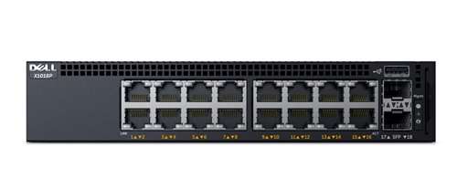DELL KFPJG NETWORKING X1018P SWITCH - 16 PORTS - MANAGED - RACK-MOUNTABLE. BULK. IN STOCK.