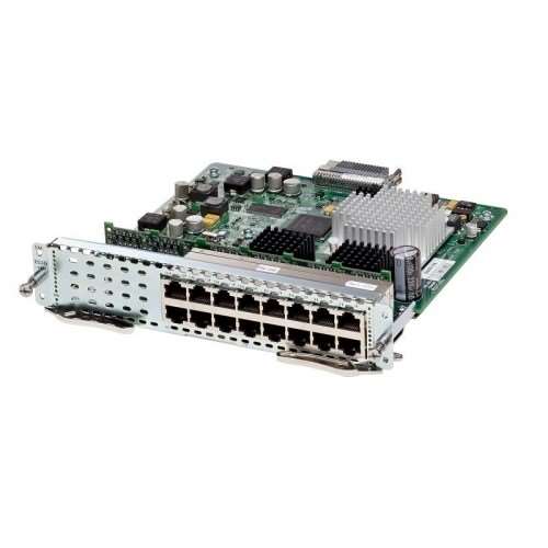 CISCO SM-X-ES3-16-P SM-X LAYER 2/3 ETHERSWITCH SERVICE MODULE MANAGED SWITCH - 16 POE+ ETHERNET PORTS. REFURBISHED. IN STOCK.