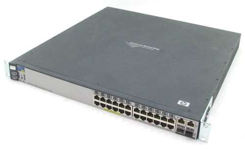 HP J8164A PROCURVE SWITCH 2626-PWR 24PORT MANAGED 10/100 FAST ETHERNET. REFURBISHED. IN STOCK.