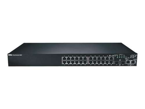 DELL PC3524 POWERCONNECT 3524 SWITCH - 24 PORTS - MANAGED - STACKABLE. REFURBISHED. IN STOCK.