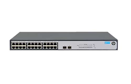 HP JH017-61001 1420-24G-2SFP SWITCH - SWITCH - 24 PORTS - UNMANAGED - DESKTOP, RACK-MOUNTABLE. BULK . IN STOCK.
