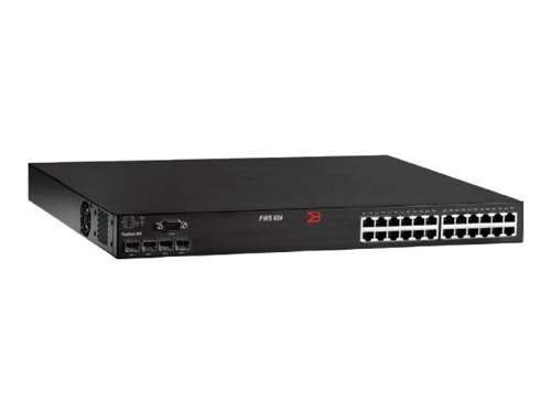BROCADE/FOUNDRY FWS624-POE FASTIRON WORKGROUP SWITCH 624-POE - SWITCH - L3 - MANAGED - 24 X 10/100 + 4 X SHARED SFP - DESKTOP - POE. REFURBISHED. IN STOCK.