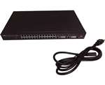 DELL 2W513 POWERCONNECT 3024 FAST GIGABIT ETHERNET 24 PORTS SWITCH. REFURBISHED. IN STOCK.