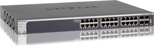 NETGEAR - PROSAFE XS728T - SWITCH - 28 PORTS - MANAGED - SMART - DESKTOP, RACK-MOUNTABLE (XS728T-100NES). BULK. IN STOCK.