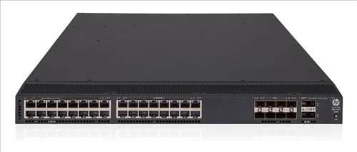 HP JG898A FLEXFABRIC 5700-32XGT-8XG-2QSFP+ - SWITCH - 40 PORTS - MANAGED - RACK-MOUNTABLE. REFURBISHED. IN STOCK.