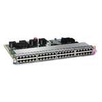 CISCO WS-X4648-RJ45V+E CATALYST 4500 E-SERIES 48PORT POE 802.3AF 10/100/1000 RJ45. REFURBISHED. IN STOCK.
