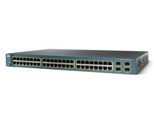 CISCO WS-C3560-48PS-E CATALYST 3560-48PS MANAGED L3 SWITCH - 48 POE ETHERNET PORTS & 4 SFP PORTS. REFURBISHED. IN STOCK.