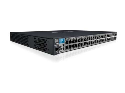 HP J9147-69001 PROCURVE SWITCH 2910AL-48G - SWITCH - 48 PORTS - EN, FAST EN, GIGABIT EN - 10BASE-T, 100BASE-TX, 1000BASE-T + 4 X SHARED SFP (EMPTY) - 1U - STACKABLE. REFURBISHED. IN STOCK.