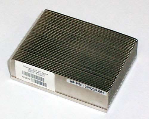 HP - PROCESSOR HEATSINK PROLIANT BL35P BLADE SERVER (396768-001). USED. IN STOCK.