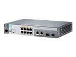 HP J9780A 2530-8-POE+ SWITCH - SWITCH - MANAGED - 8 X 10/100 + 2 X GIGABIT SFP + 2 X 10/100/1000 - DESKTOP, RACK-MOUNTABLE, WALL-MOUNTABLE - POE+. BULK. IN STOCK.