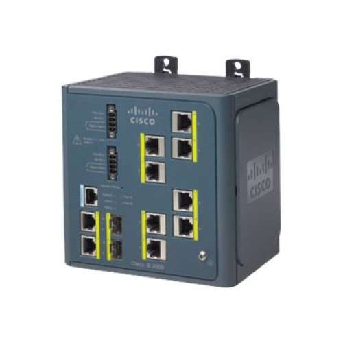 CISCO IE-3000-8TC INDUSTRIAL ETHERNET 3000 SERIES MANAGED L2 SWITCH - 8 ETHERNET PORTS & 2 COMBO GIGABIT SFP PORTS. BULK. IN STOCK.
