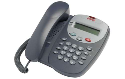 AVAYA 700345309 5402 VOIP PHONE - DARK GRAY. REFURBISHED. IN STOCK.