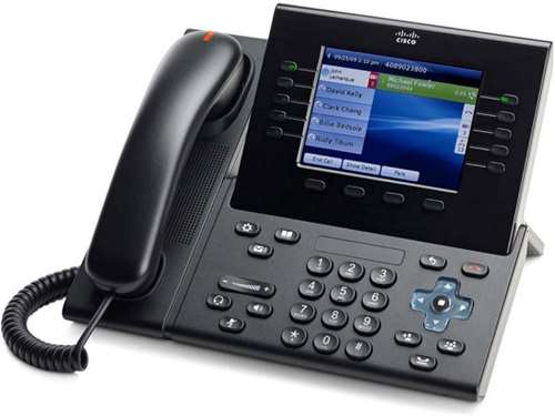 CISCO CP-8961-C-K9 UNIFIED IP PHONE 8961 STANDARD - VIDEO PHONE - SIP - CHARCOAL GRAY. REFURBISHED. IN STOCK.
