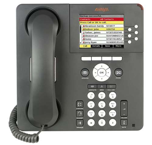 AVAYA 700383920 ONE-X DESKPHONE EDITION 9640 IP TELEPHONE VOIP PHONE - CHARCOAL GRAY. BULK. IN STOCK.