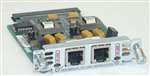 CISCO VIC-2FXO 2-PORT FOREIGN EXCHANGE OFFICE (FXO) VOICE INTERFACE CARD.REFURBISHED. IN STOCK.